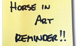 Horse in Art reminder